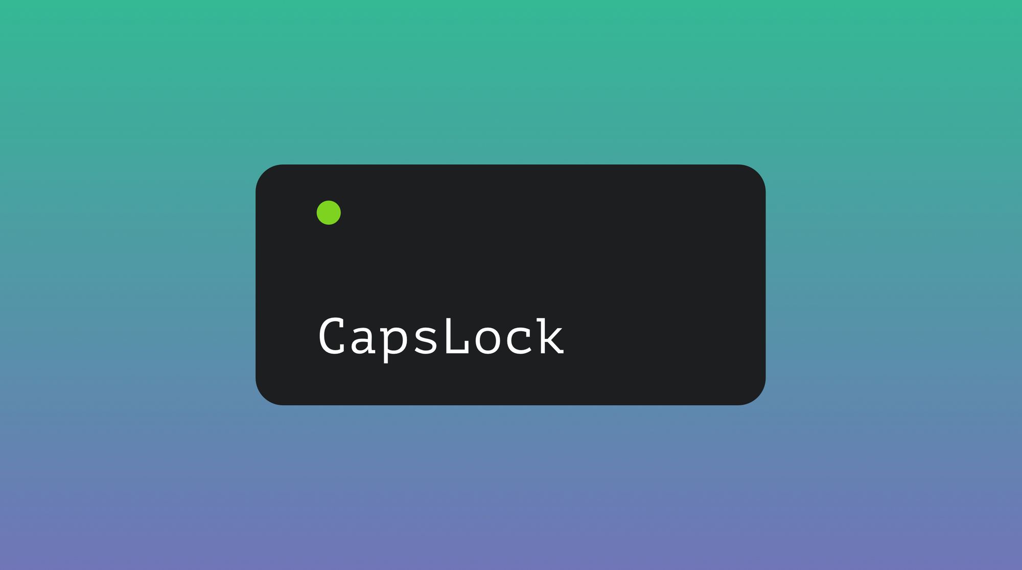 capslock